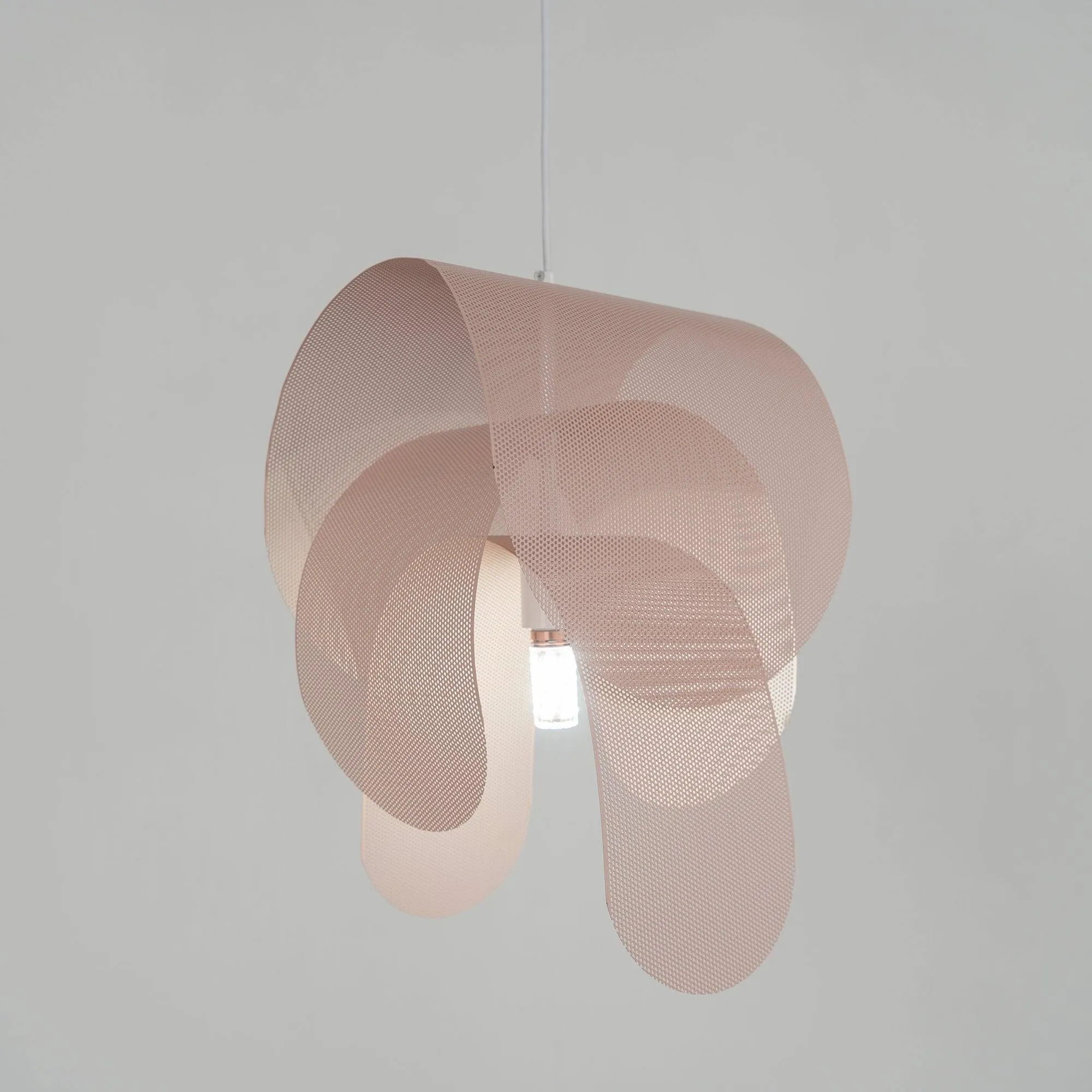 Perforated Metal Pendant Light