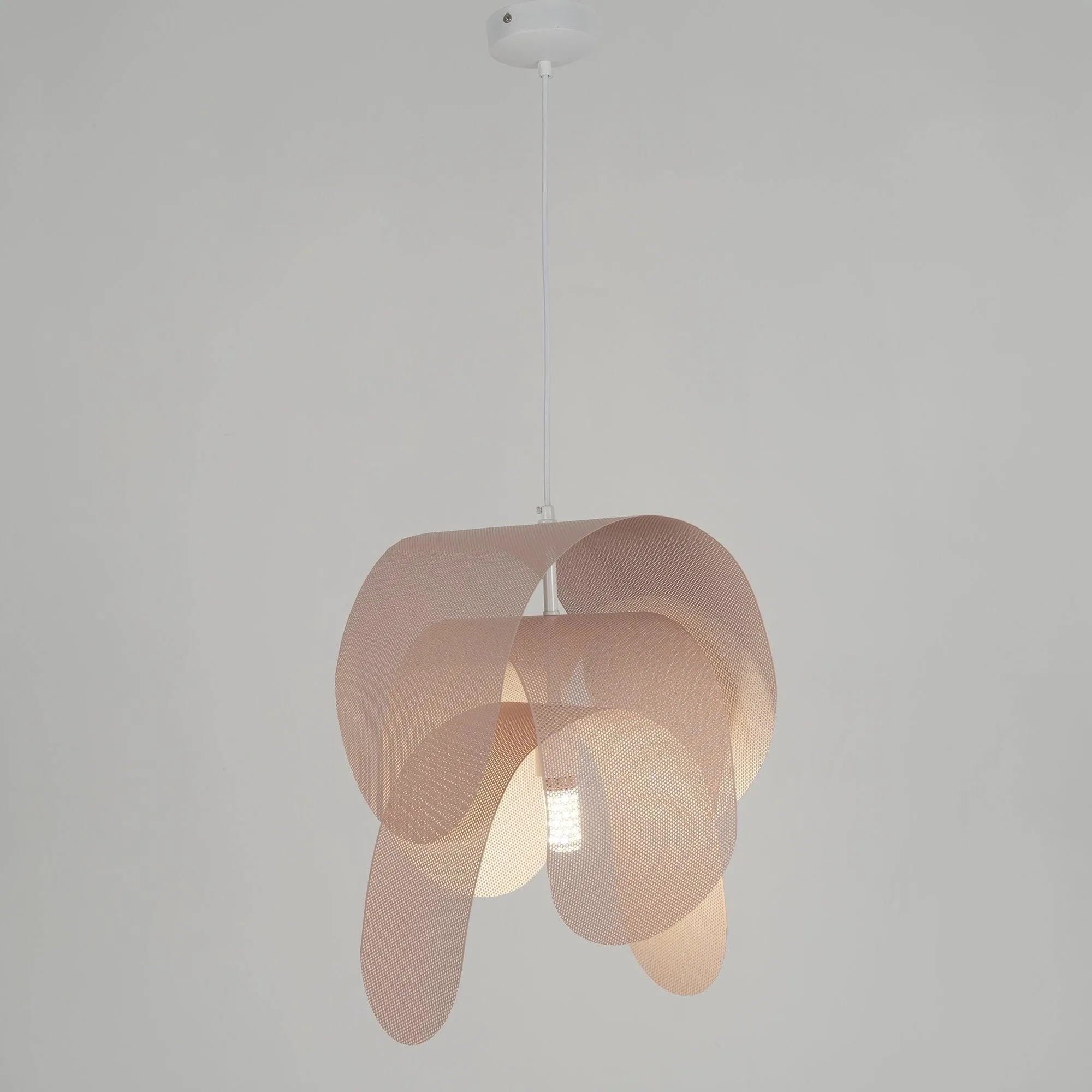 Perforated Metal Pendant Light