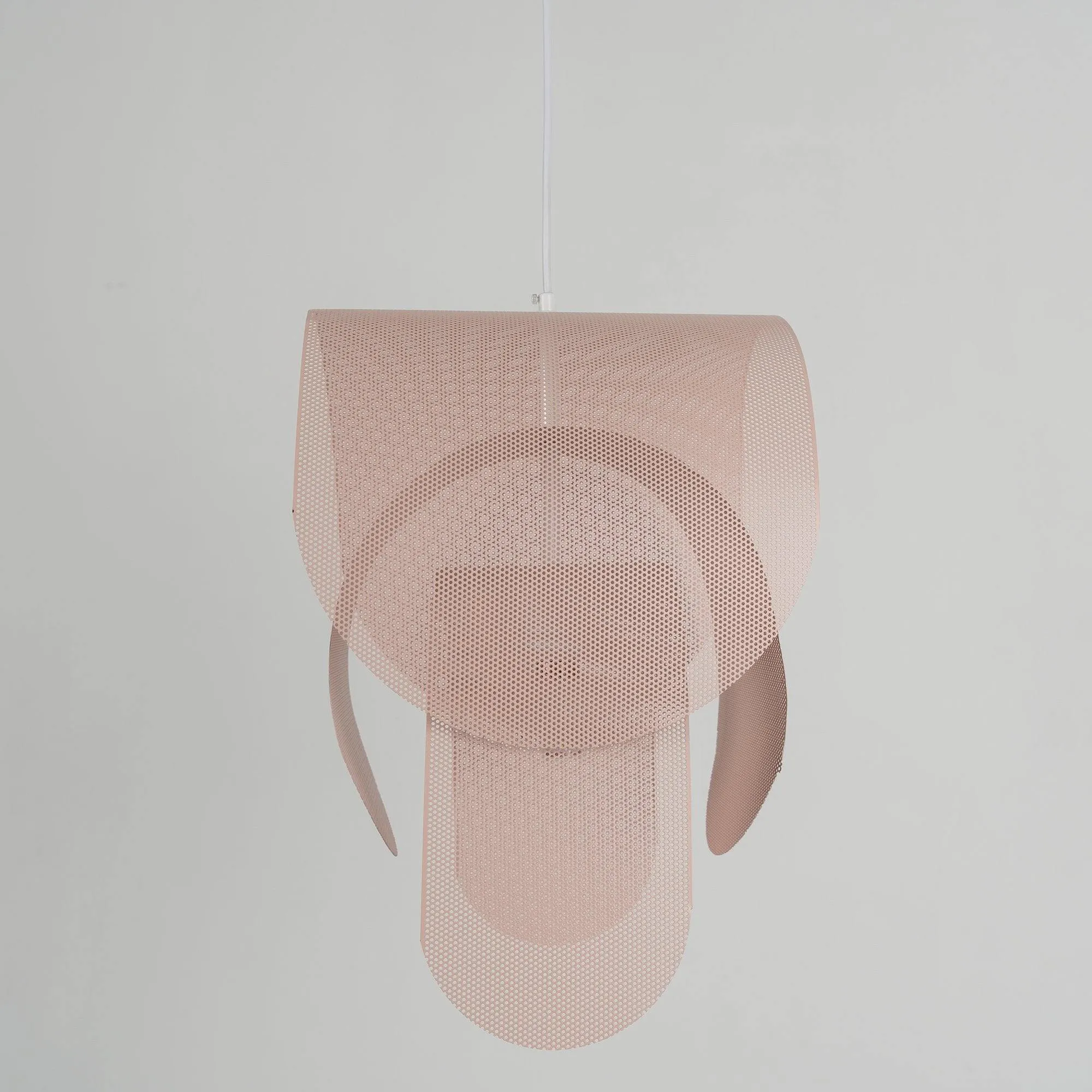 Perforated Metal Pendant Light