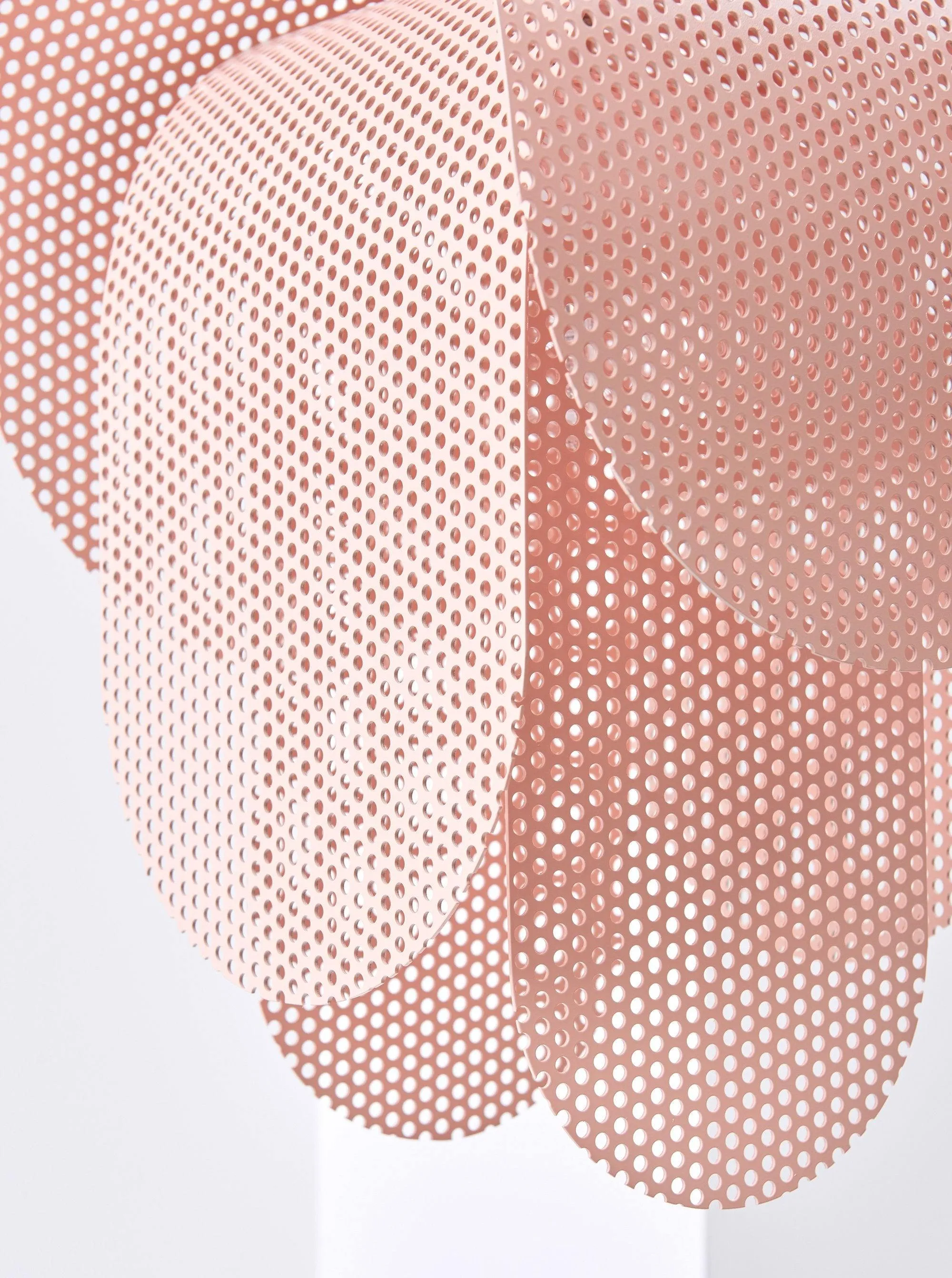 Perforated Metal Pendant Light