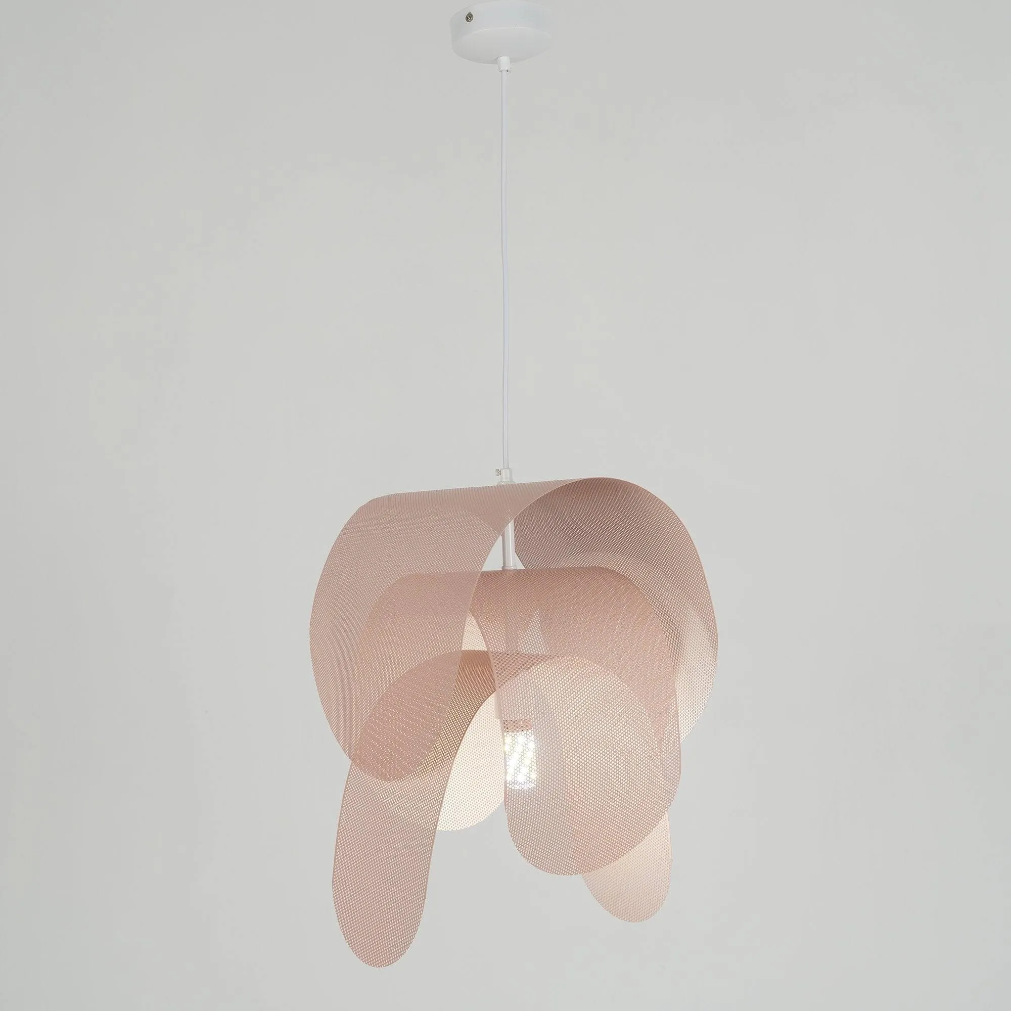 Perforated Metal Pendant Light
