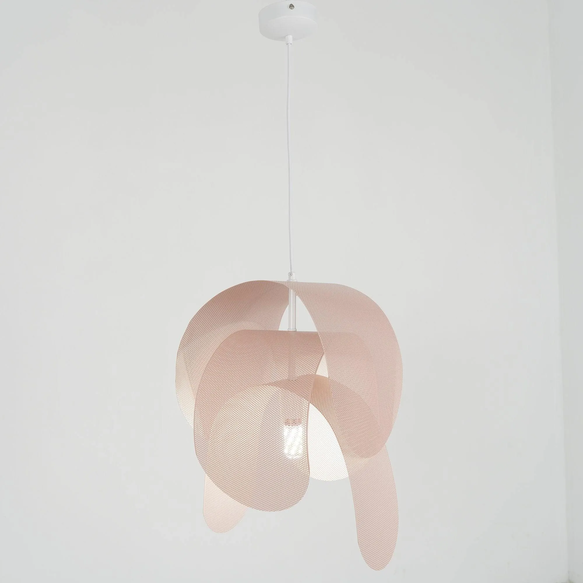 Perforated Metal Pendant Light