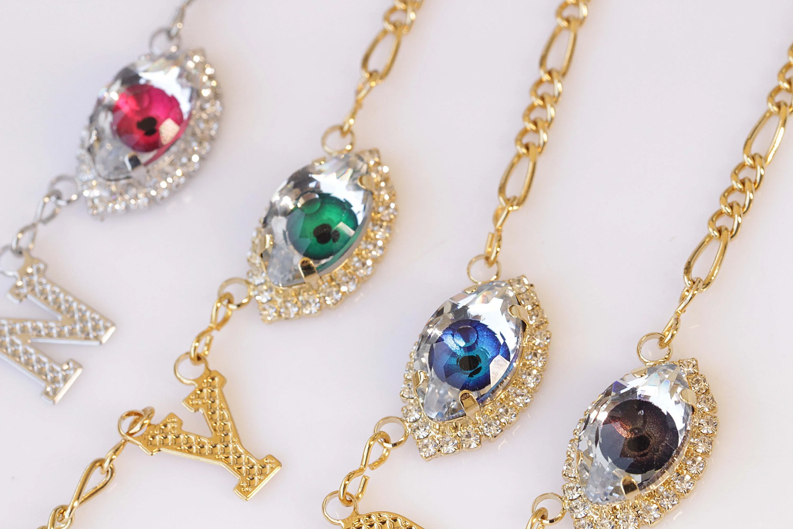 Personalized Eye Necklace