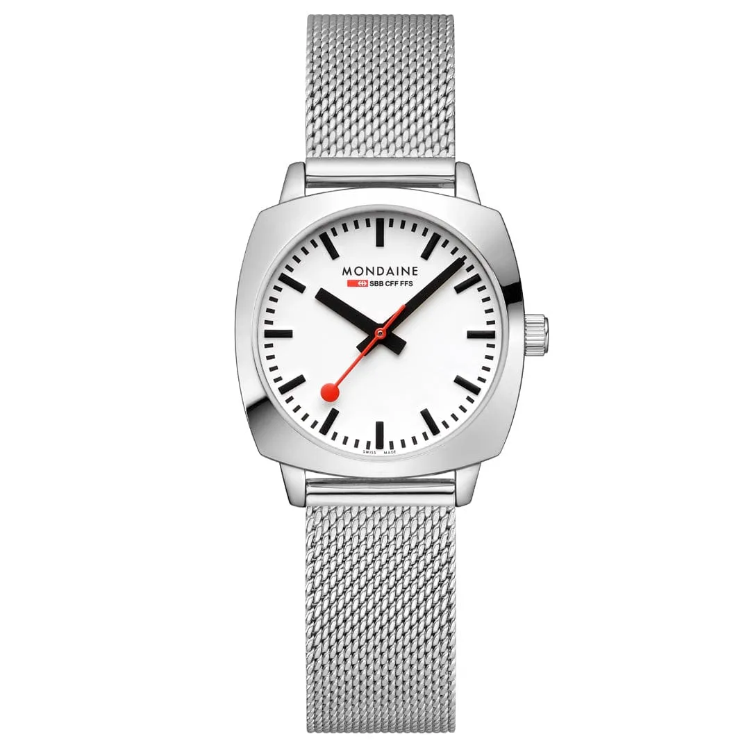 Petite Cushion, Stainless steel, 31 mm