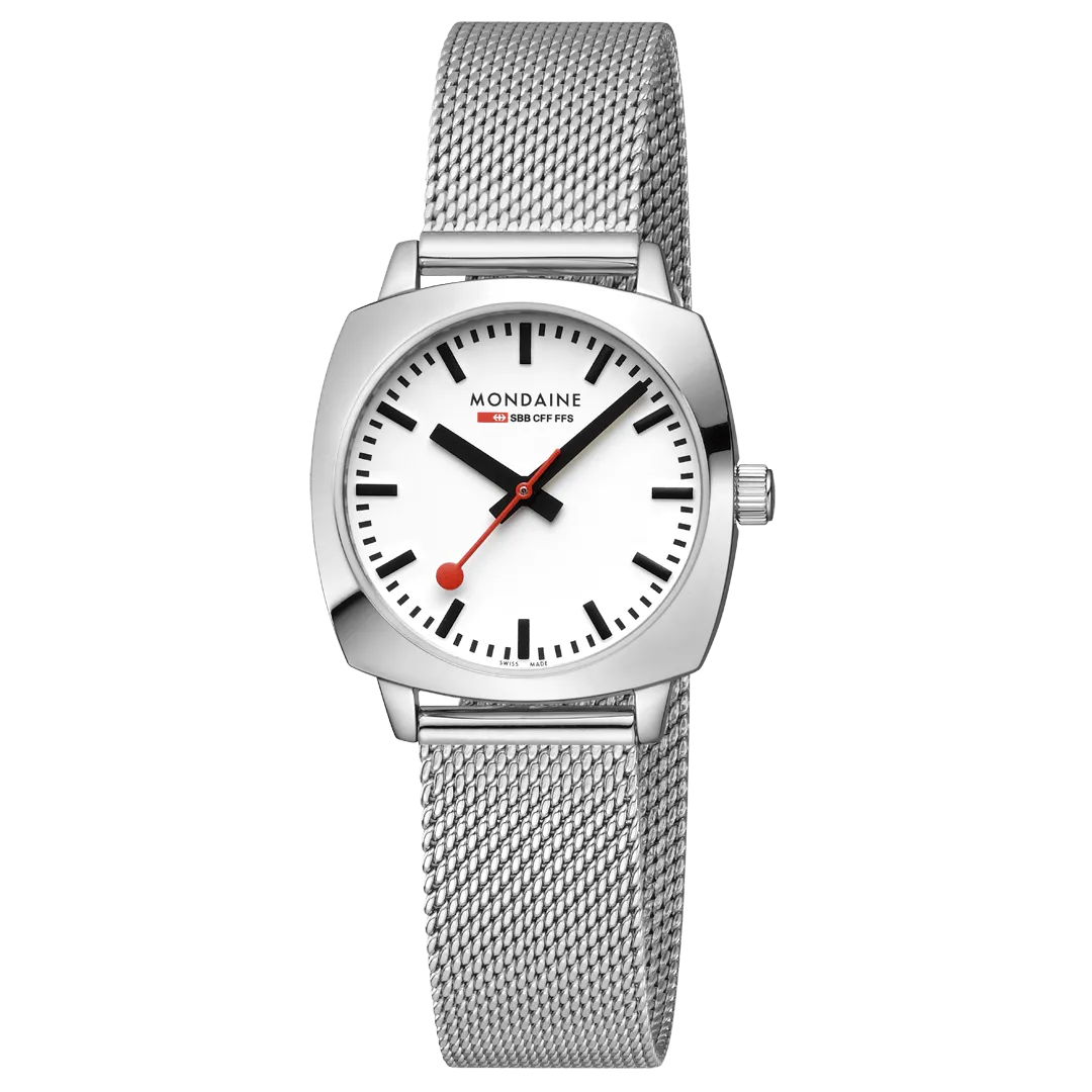 Petite Cushion, Stainless steel, 31 mm