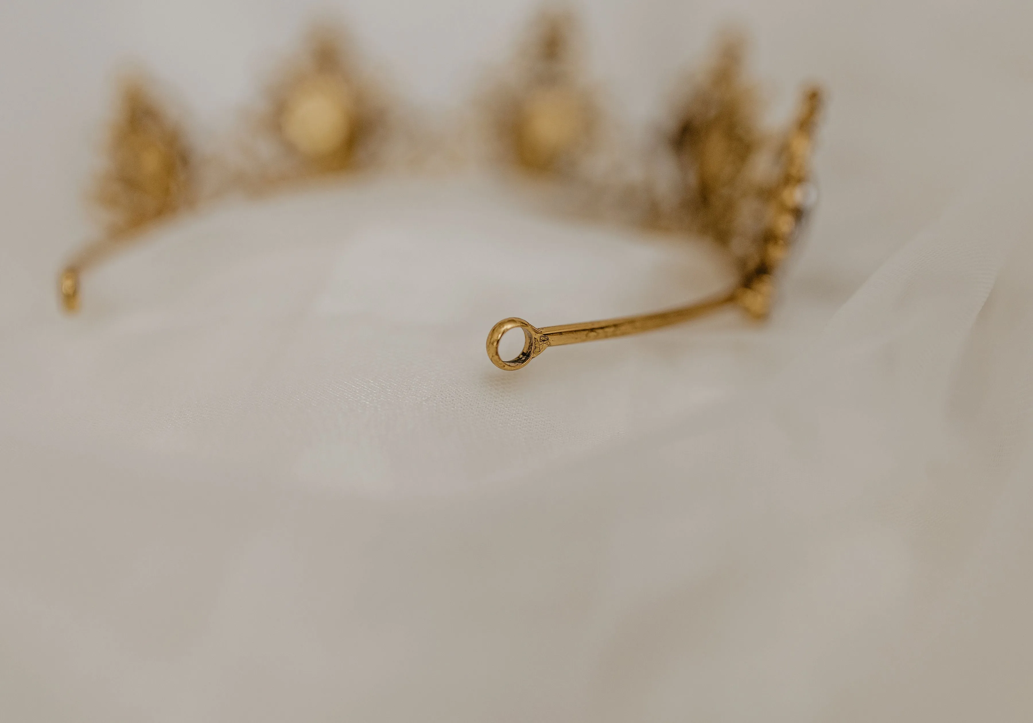 Phaedra's Tiara in Purple & Gold