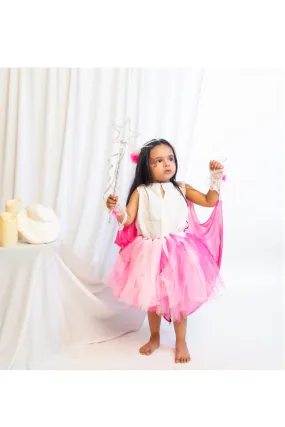 Pink Halloween Fairy Theme Set Of 4
