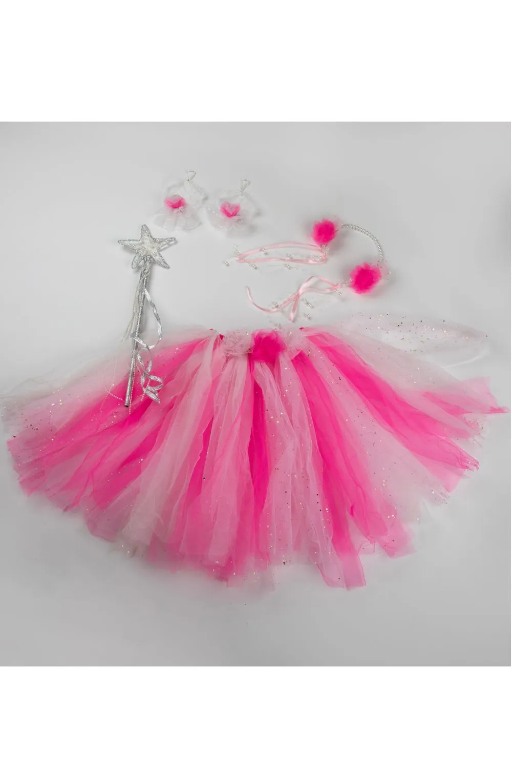 Pink Halloween Fairy Theme Set Of 4