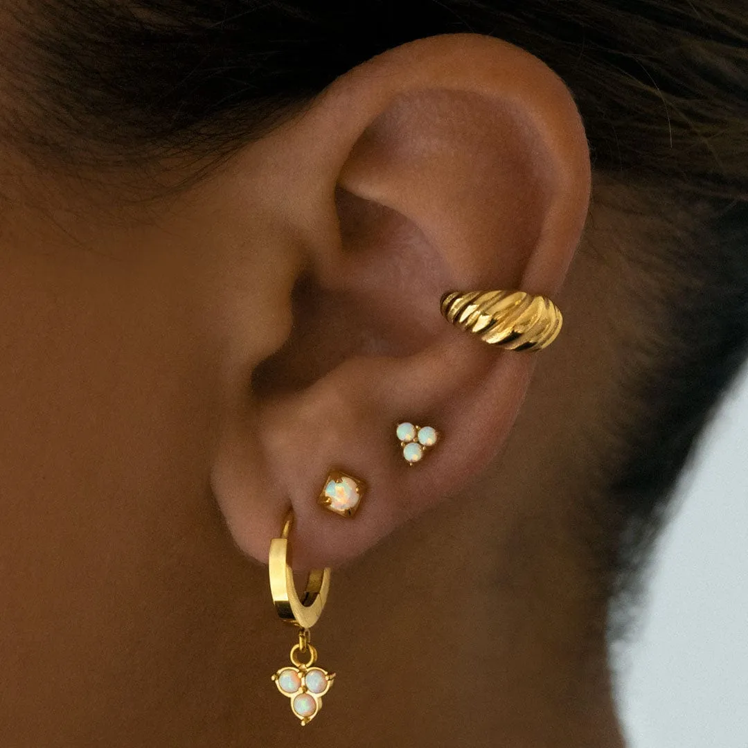 Pluto Opal Stud Earrings