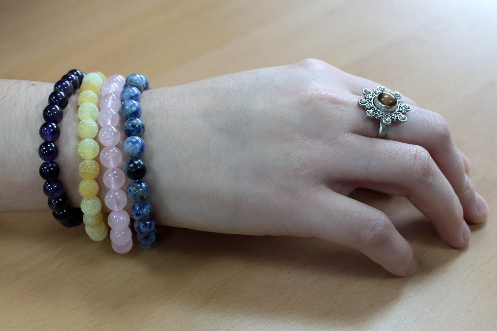 Power Bracelet - Blood Garnet | Elegant Gemstone Bracelet for Style & Energy