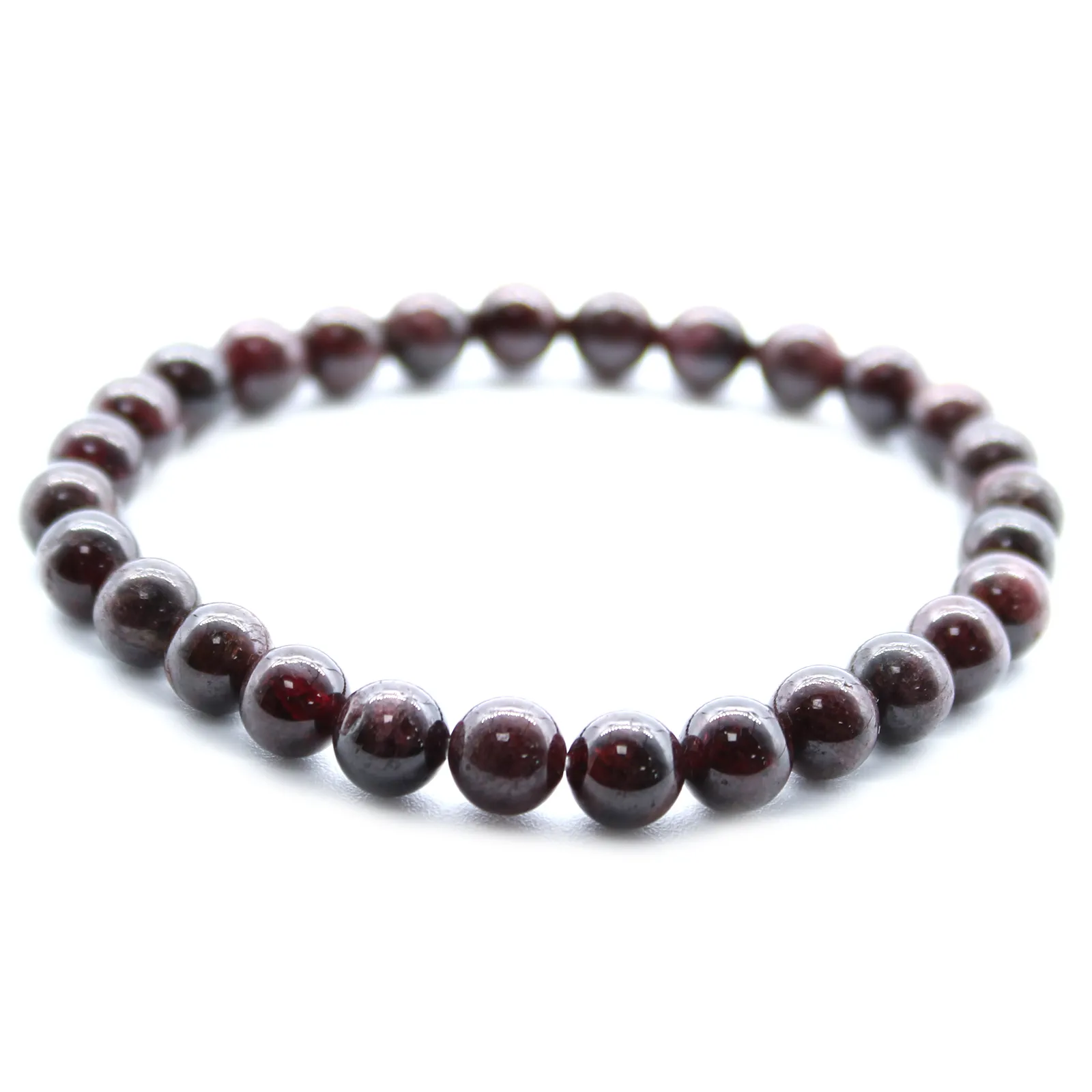 Power Bracelet - Blood Garnet | Elegant Gemstone Bracelet for Style & Energy