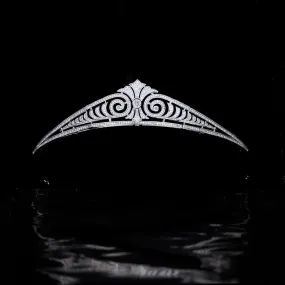 Pretty Wedding Tiara,Crystal Bride Tiaras for Bride,Prom,Party Head Accessories,Hair Accessories for Women