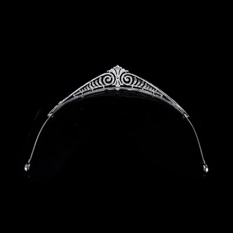 Pretty Wedding Tiara,Crystal Bride Tiaras for Bride,Prom,Party Head Accessories,Hair Accessories for Women