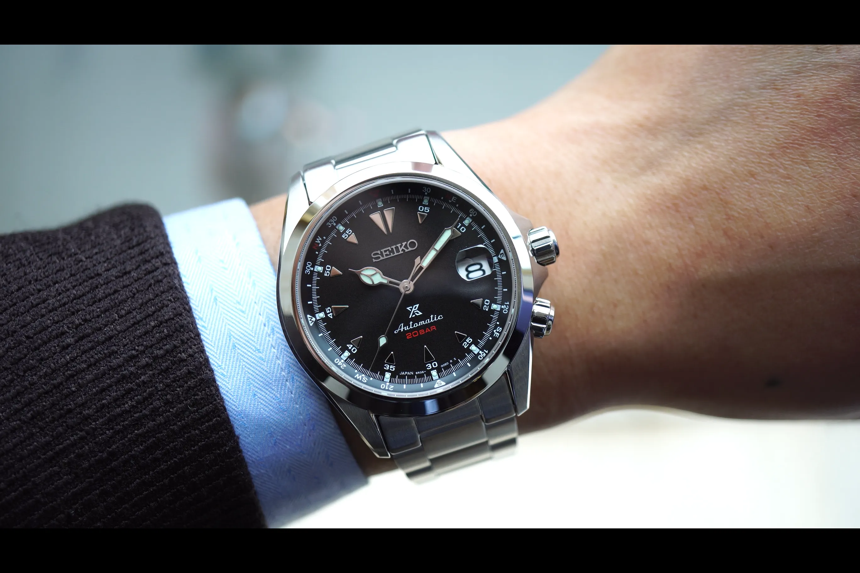 Prospex Alpinist Black Dial SPB117