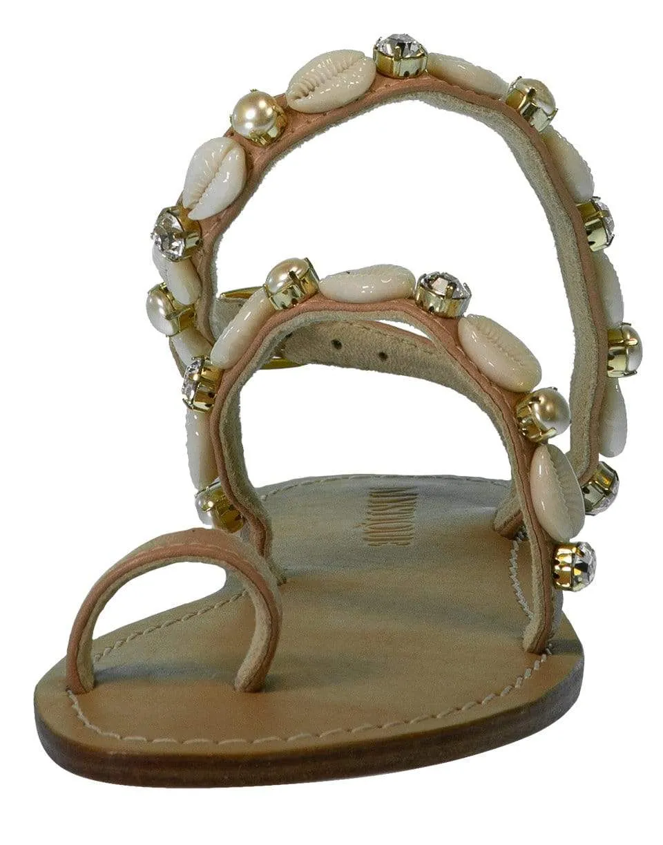 Puka Shell Flat