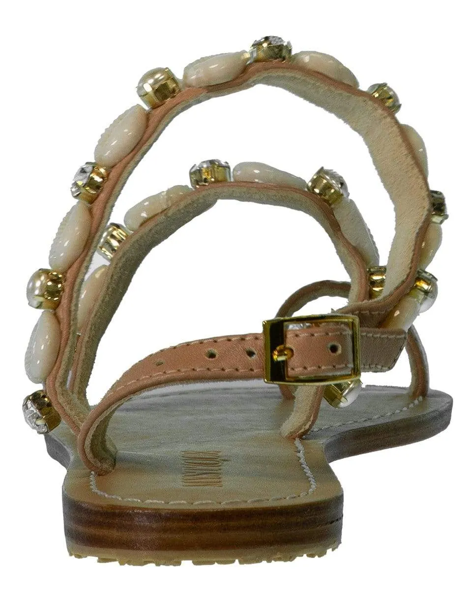 Puka Shell Flat