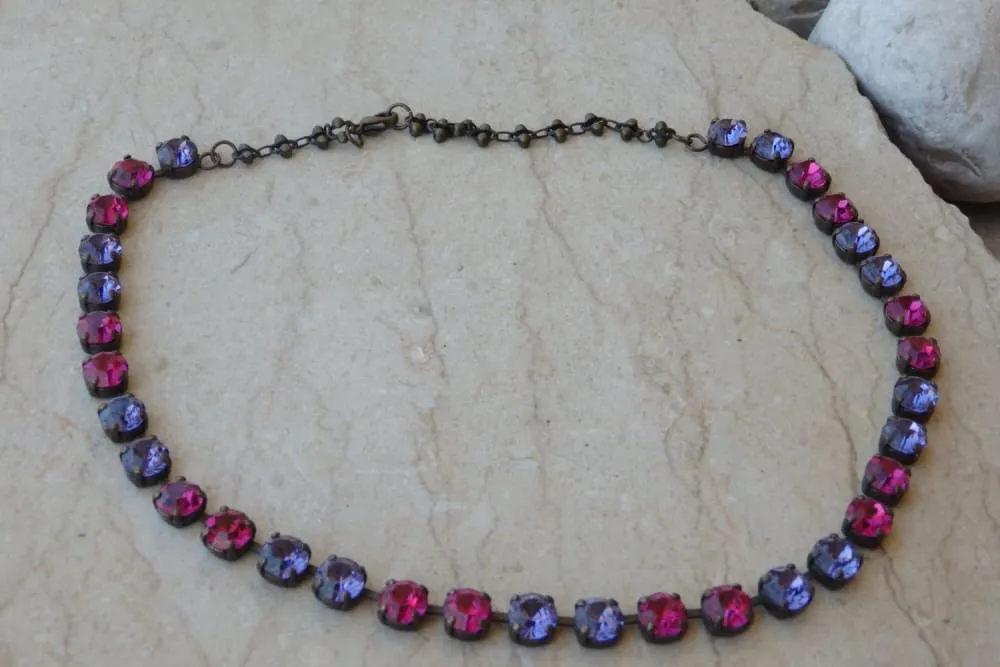 PURPLE PINK NECKLACE