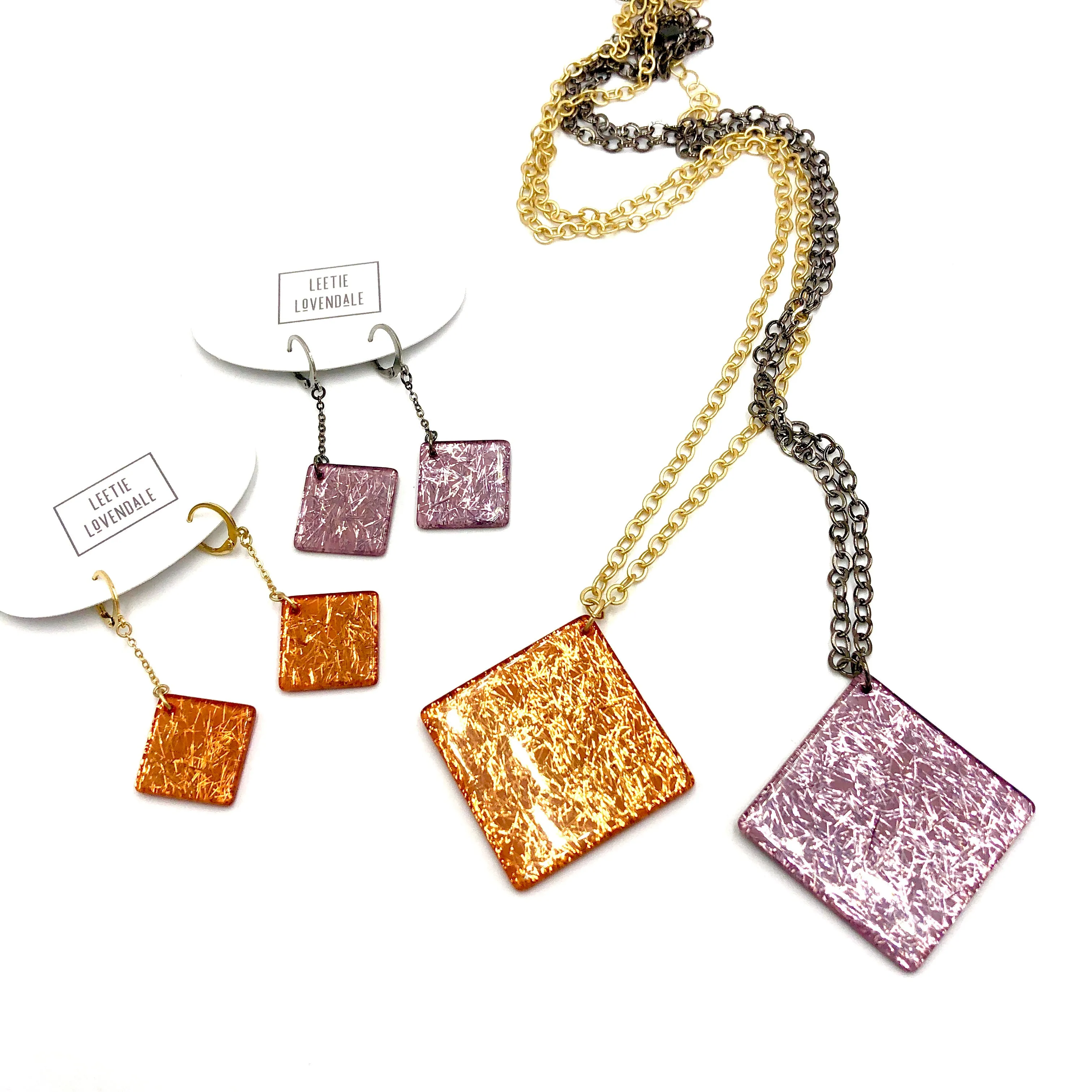 Rachel Confetti Pendant Necklace