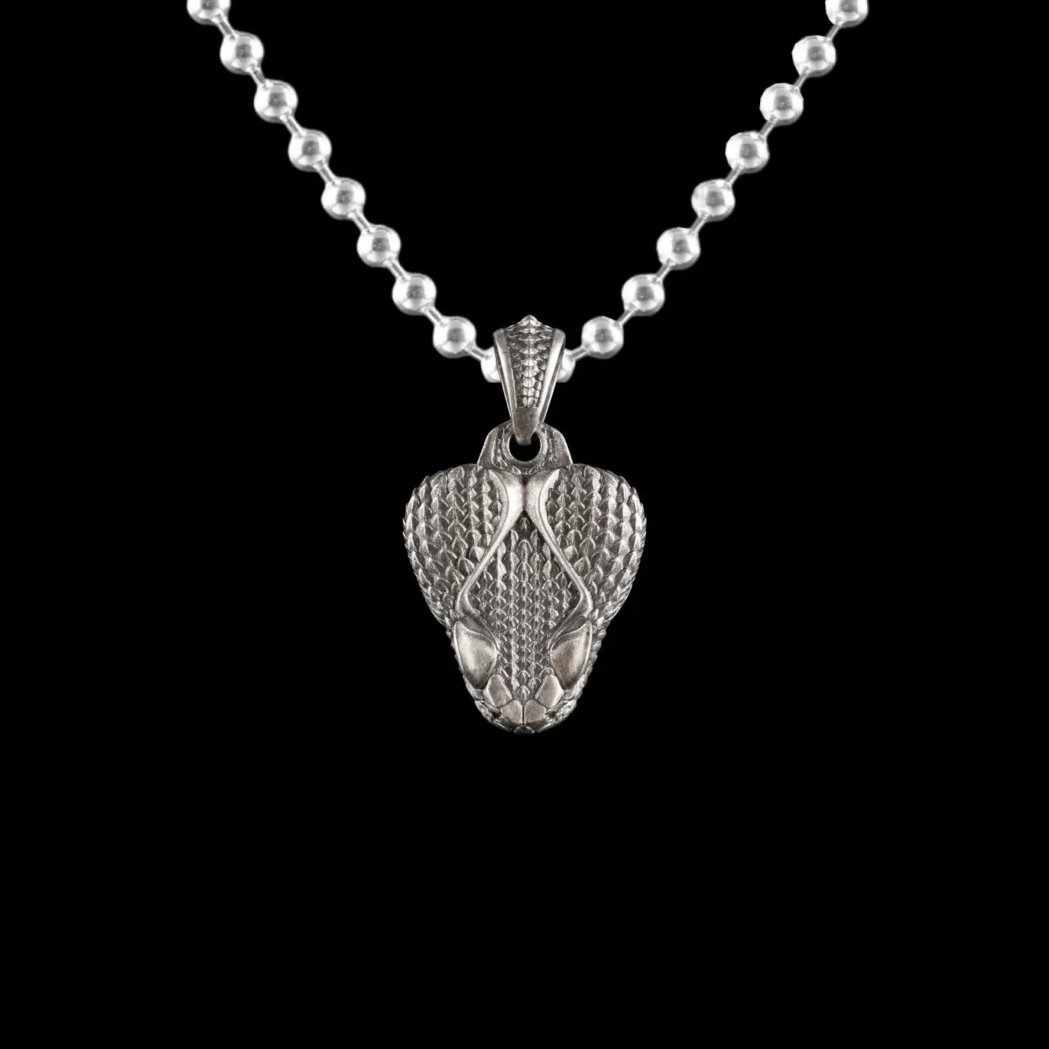 Rattlesnake Clip Pendant