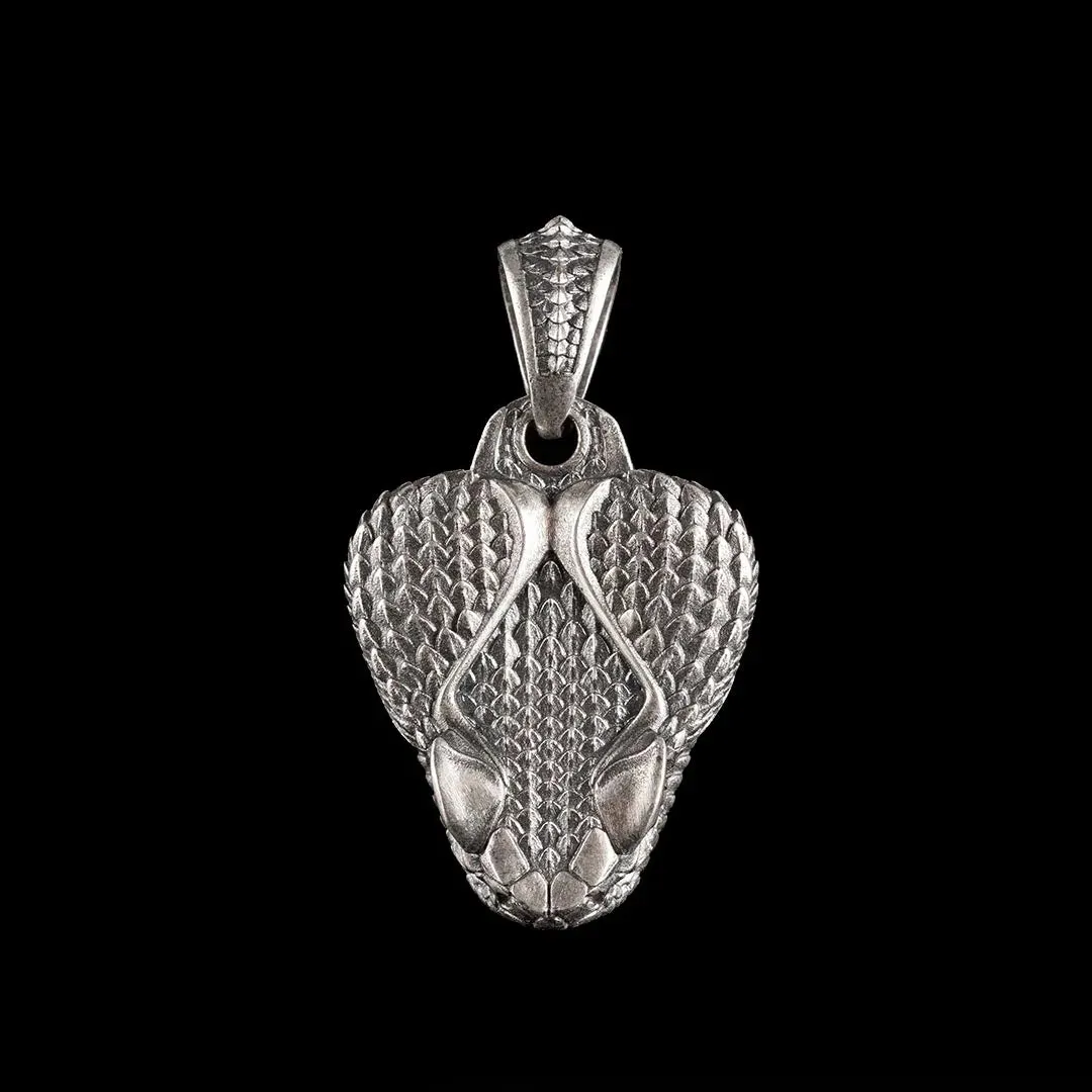 Rattlesnake Clip Pendant