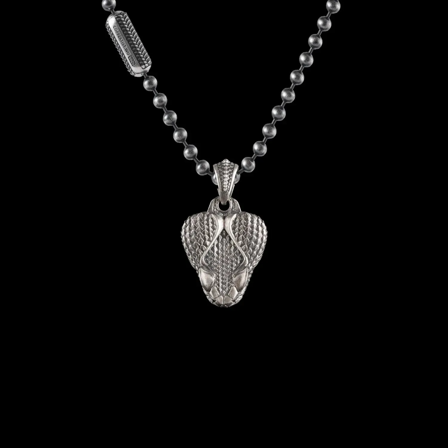 Rattlesnake Clip Pendant