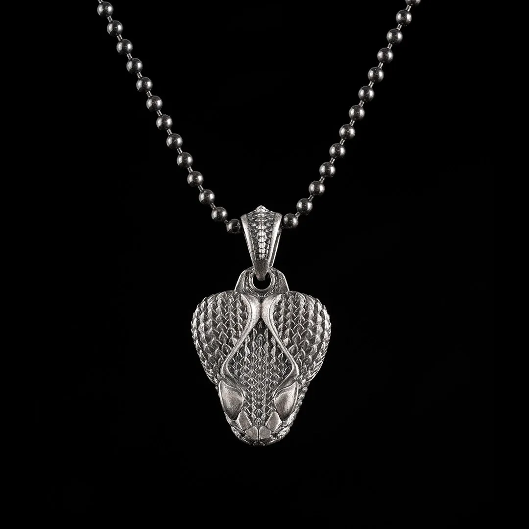 Rattlesnake Clip Pendant