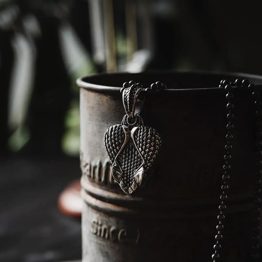 Rattlesnake Clip Pendant