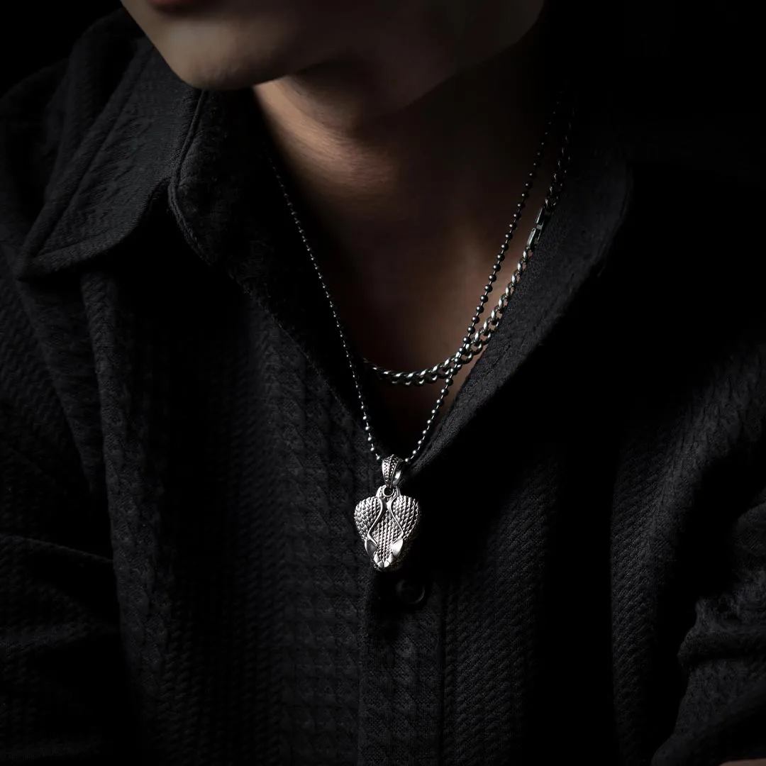 Rattlesnake Clip Pendant