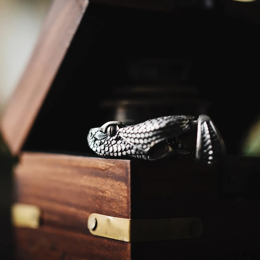 Rattlesnake Clip Pendant