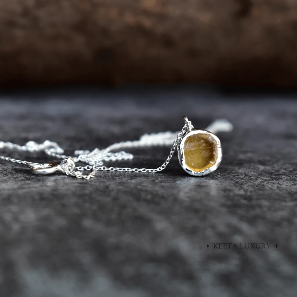 Rawnetic - Citrine necklace