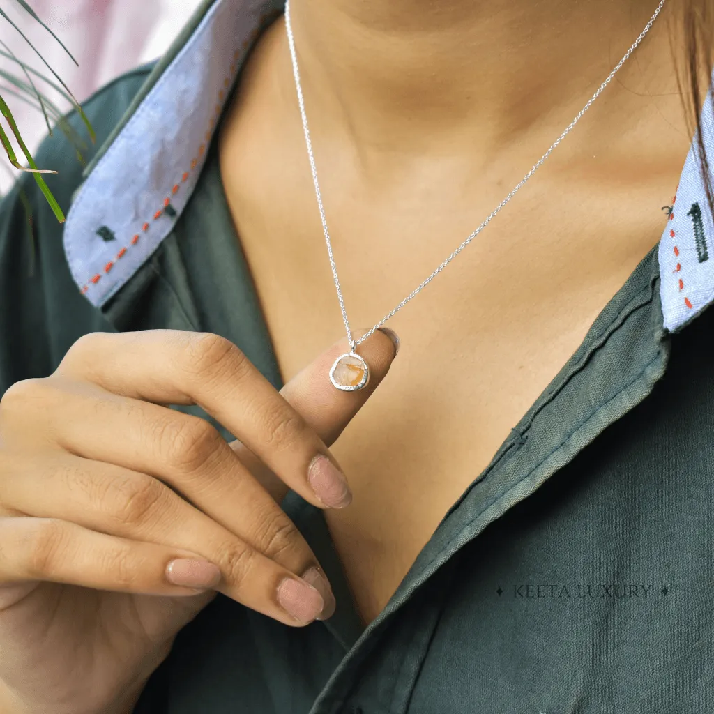 Rawnetic - Citrine necklace