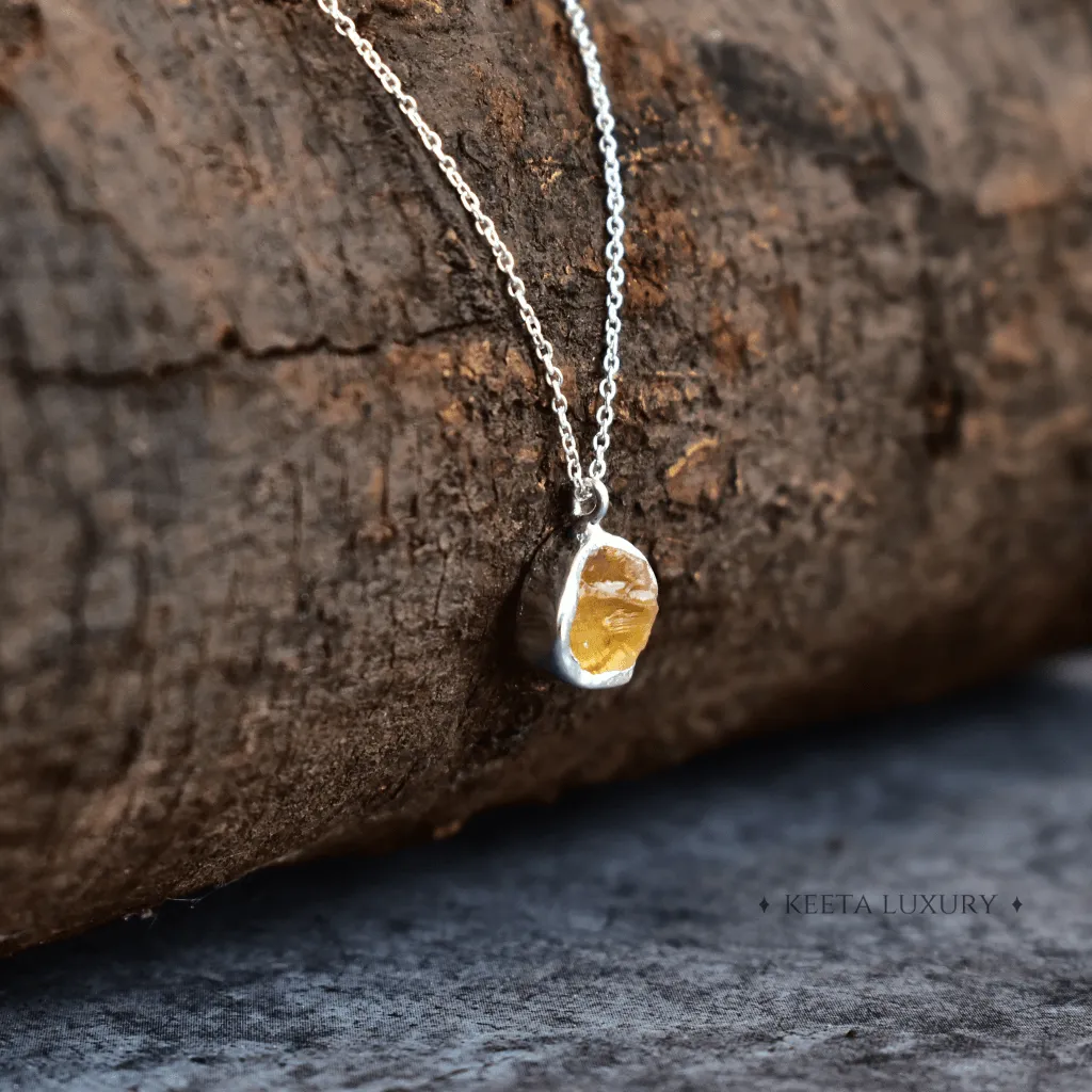 Rawnetic - Citrine necklace