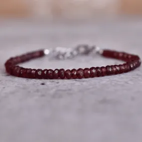 Red Cleopatra - Garnet Bracelets
