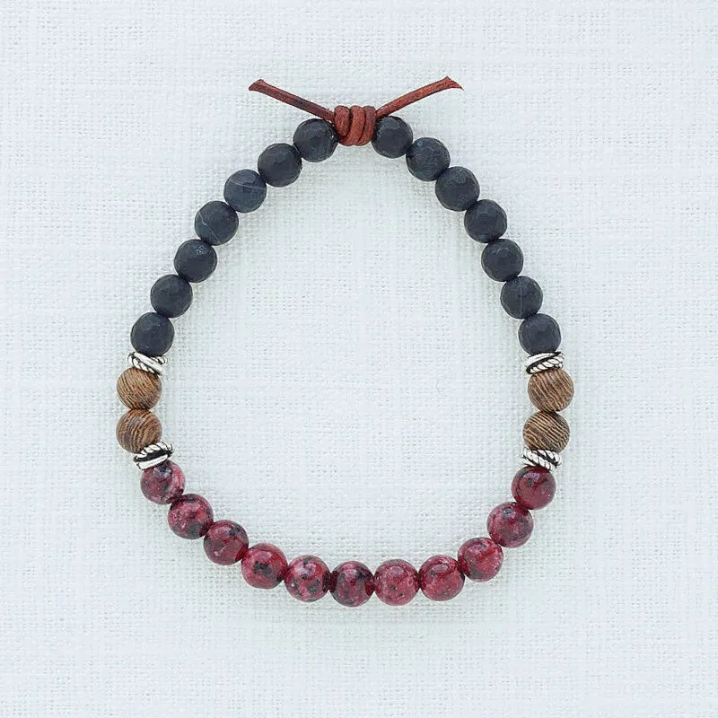 Remember Everyone Deployed (RED) Mini Bracelet  | Military Deployment Bracelet