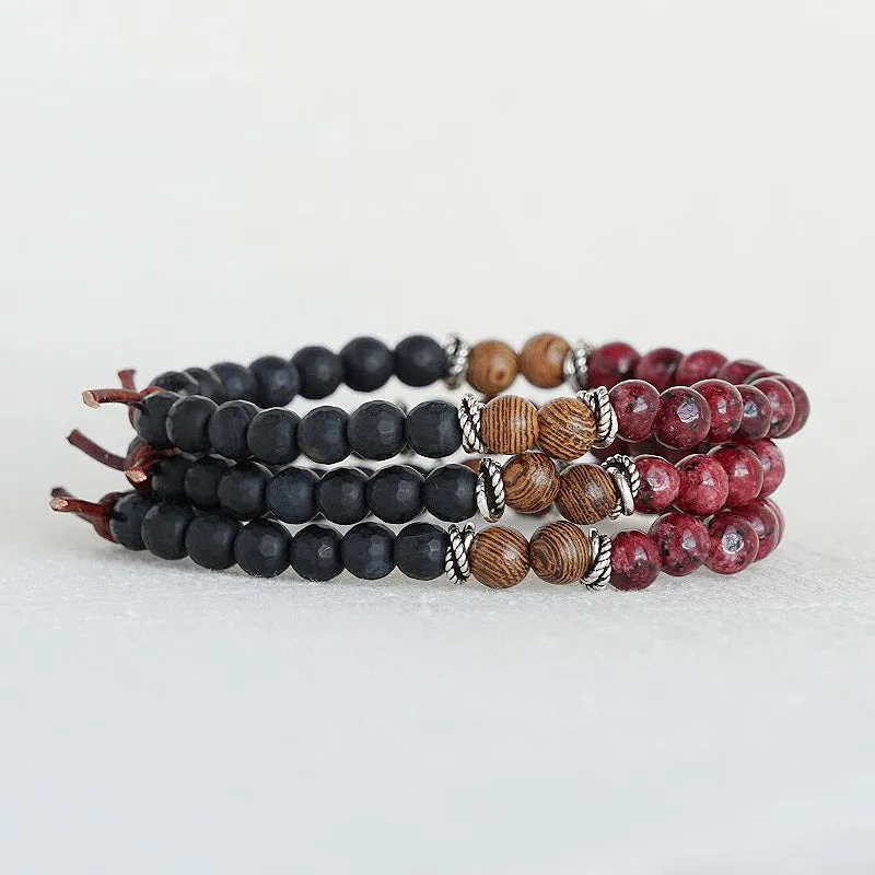 Remember Everyone Deployed (RED) Mini Bracelet  | Military Deployment Bracelet