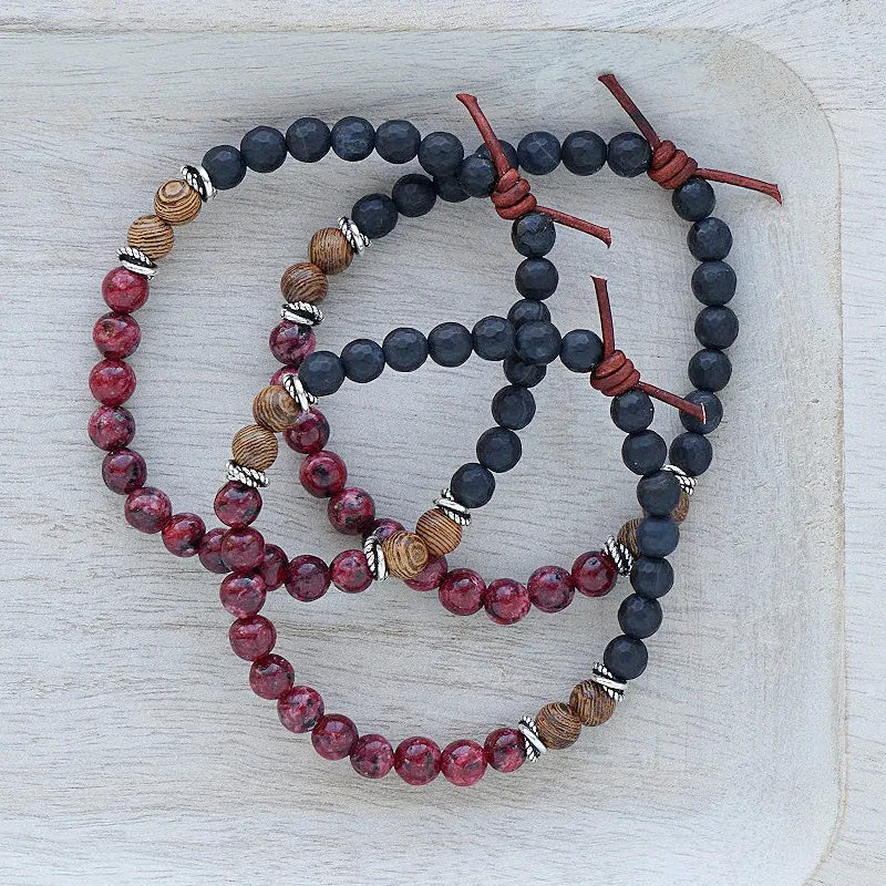 Remember Everyone Deployed (RED) Mini Bracelet  | Military Deployment Bracelet