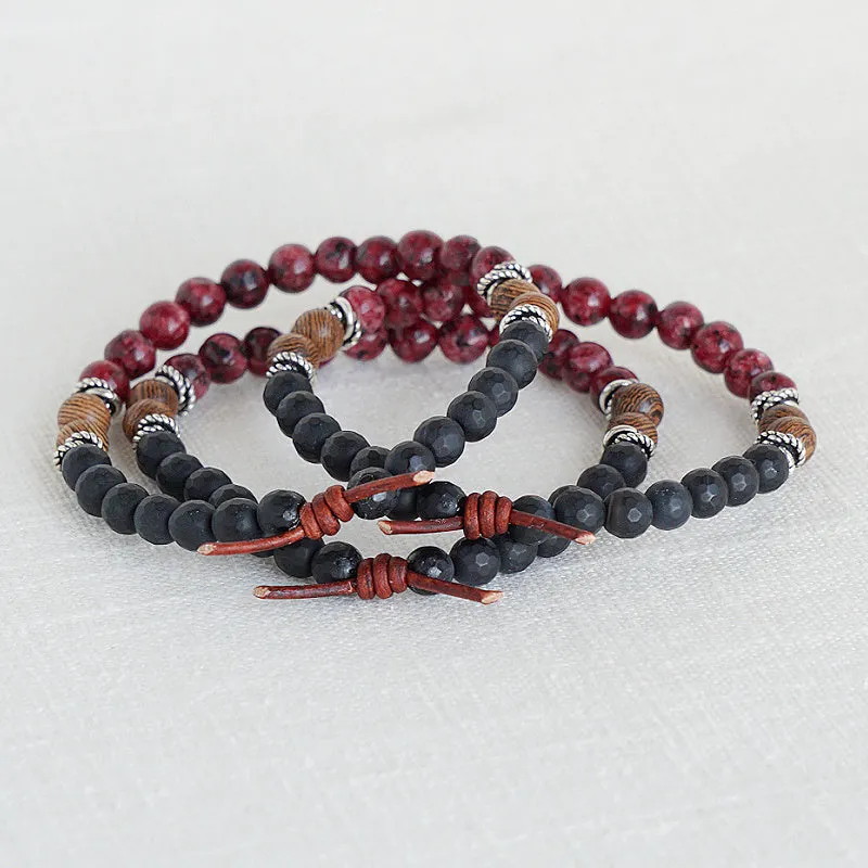 Remember Everyone Deployed (RED) Mini Bracelet  | Military Deployment Bracelet