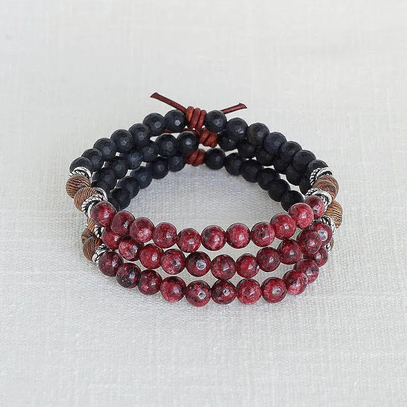 Remember Everyone Deployed (RED) Mini Bracelet  | Military Deployment Bracelet