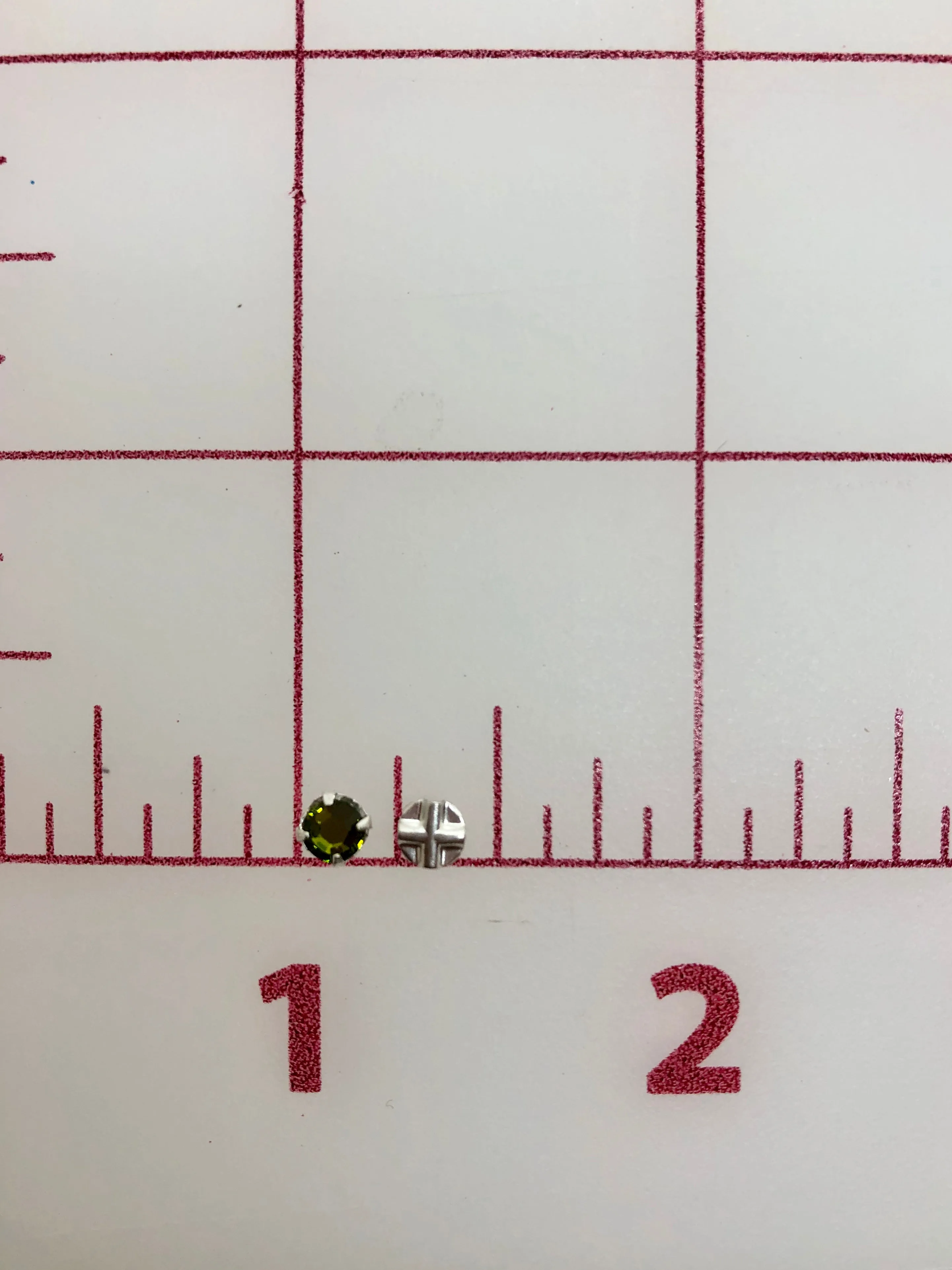 Rhinestones - 16SS Swarovski Rose Montees Olivine