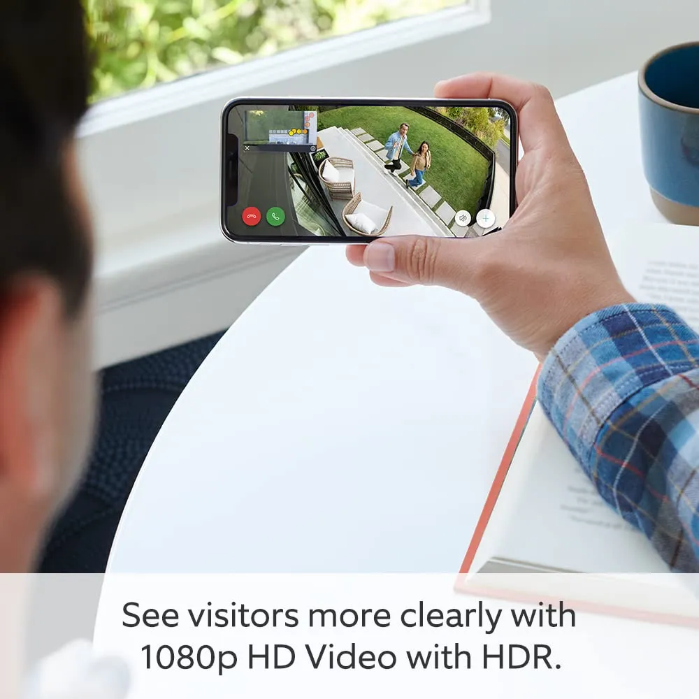 Ring Spotlight Cam Pro Battery - Outdoor Security Camera, 1080p HDR Video, 3D Motion Detection, Bird's-Eye View, LED Spotlights, 30-Day Free Trial of Ring Home