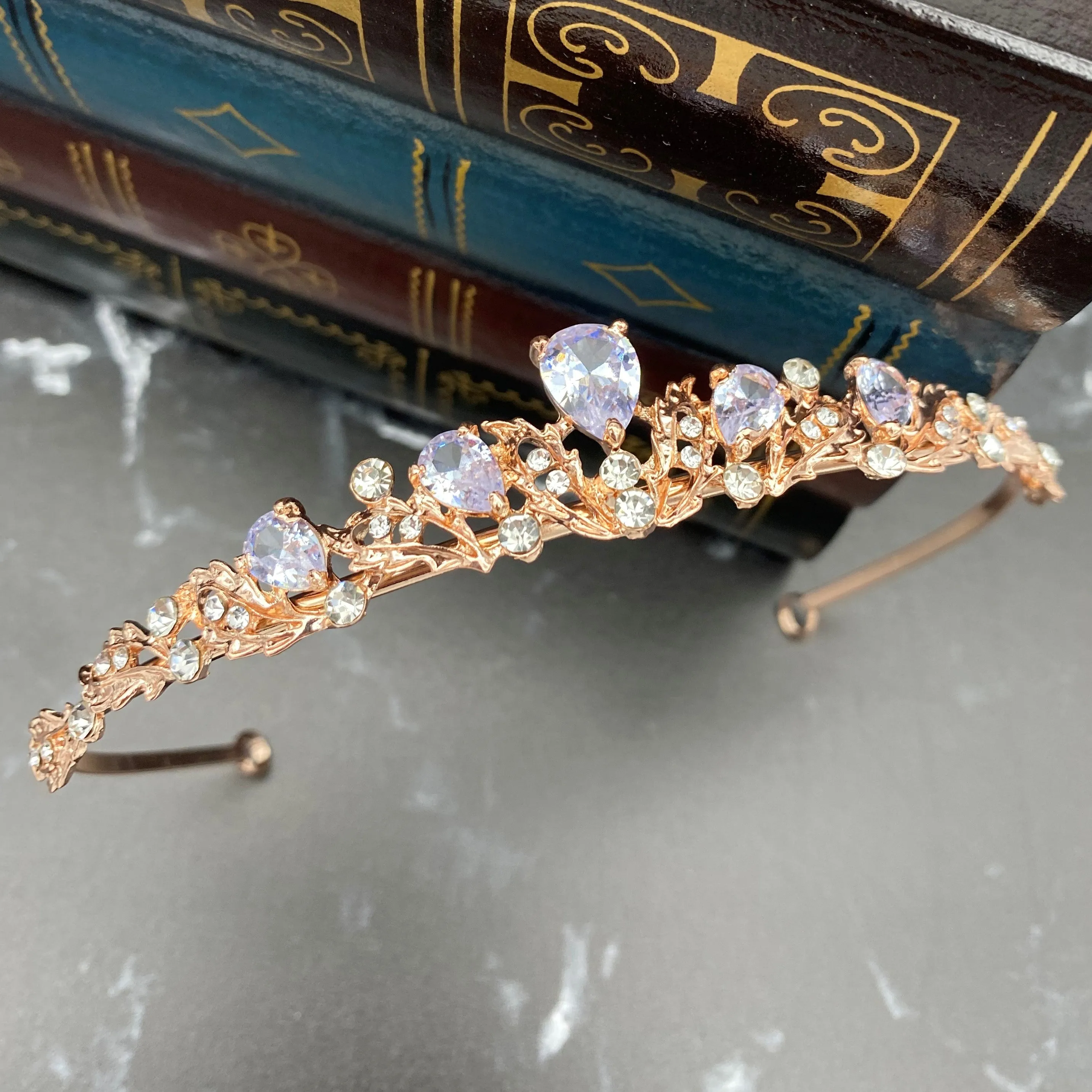 Sadie’s Tiara in Rose Gold