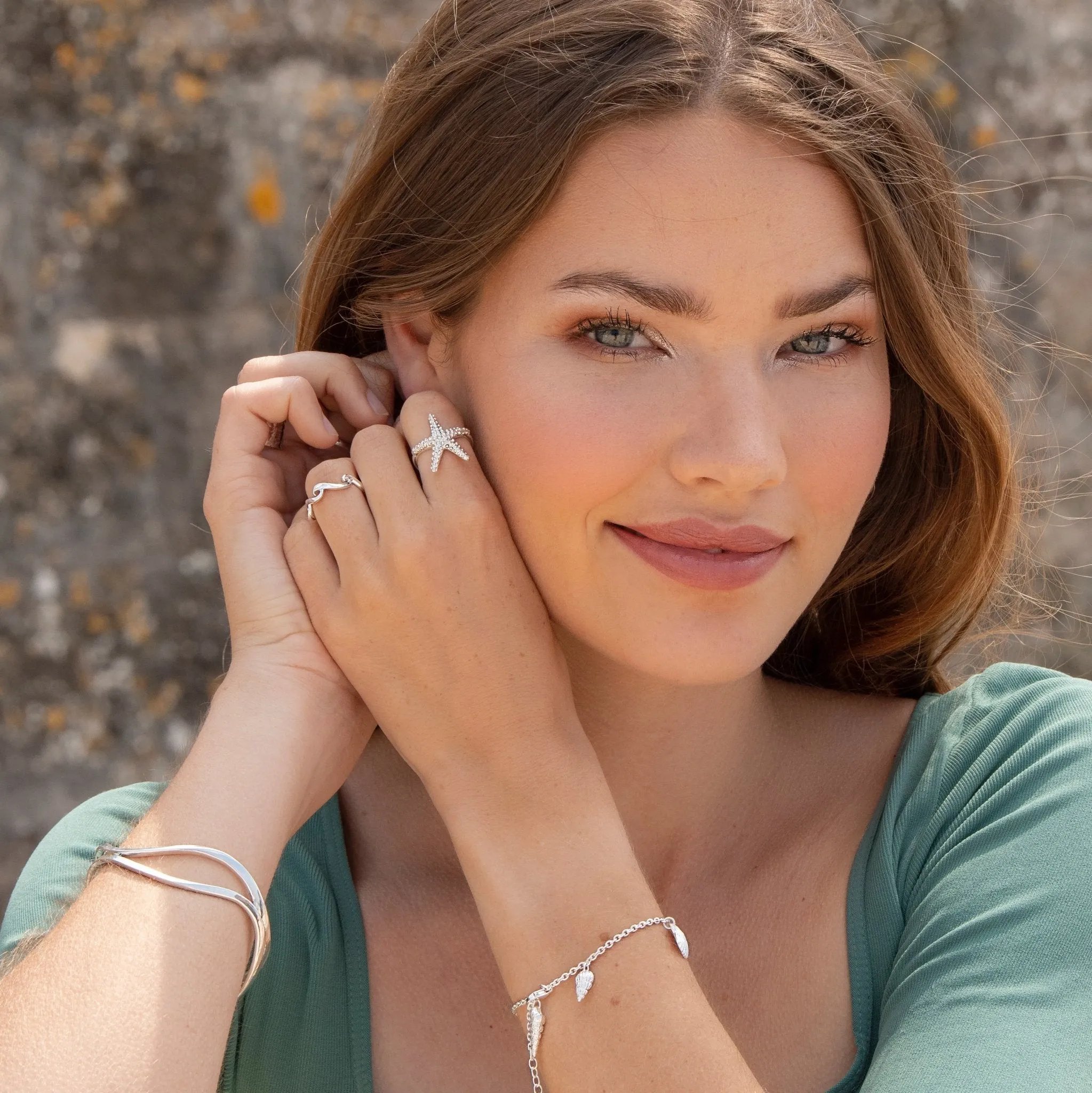 Seashell Charm Bracelet