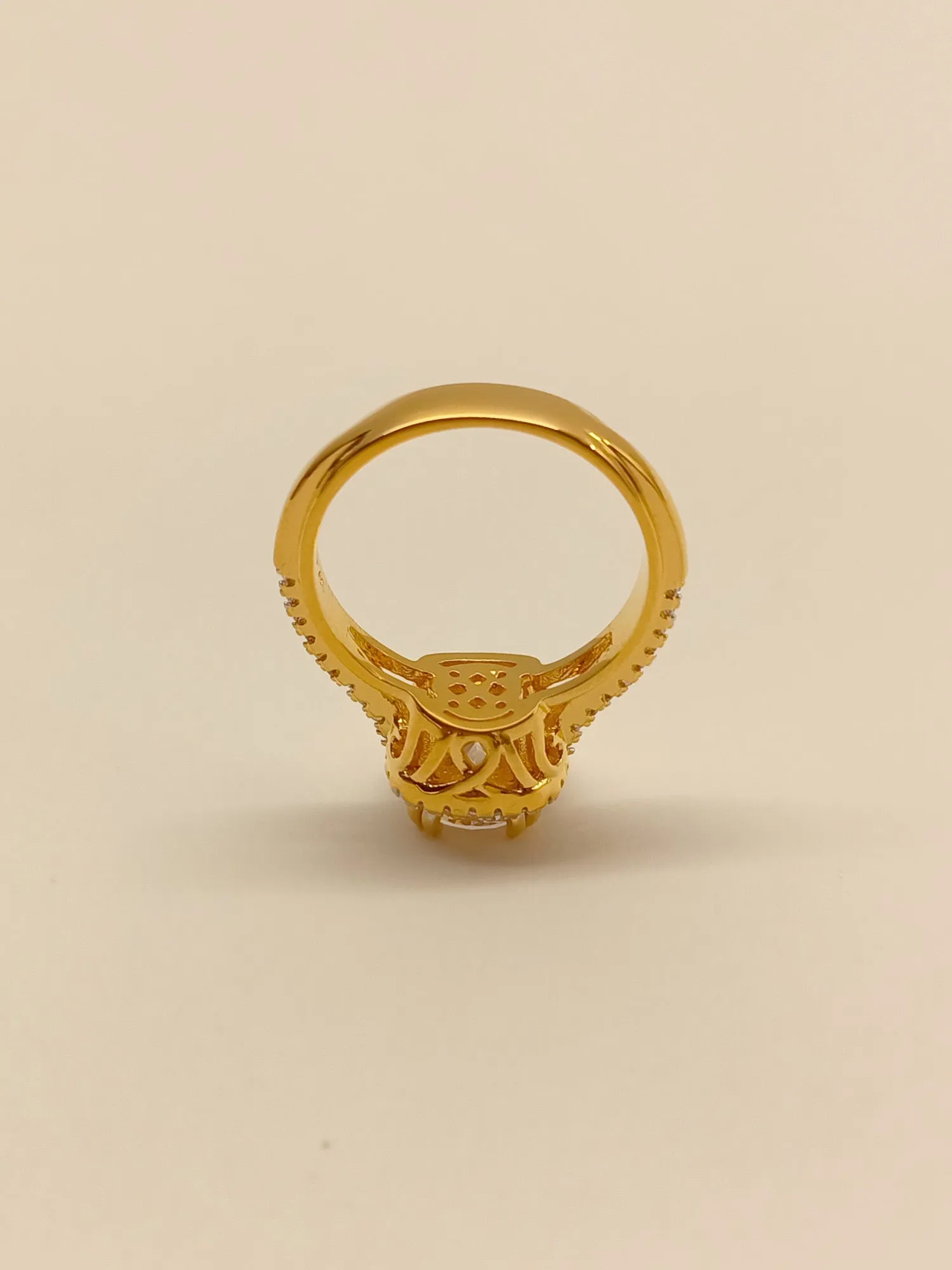 Seher American Diamond Finger Ring