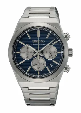 SEIKO CONCEPTUAL CHRONOGRAPH BLUE DIAL STAINLESS STEEL SSB453P