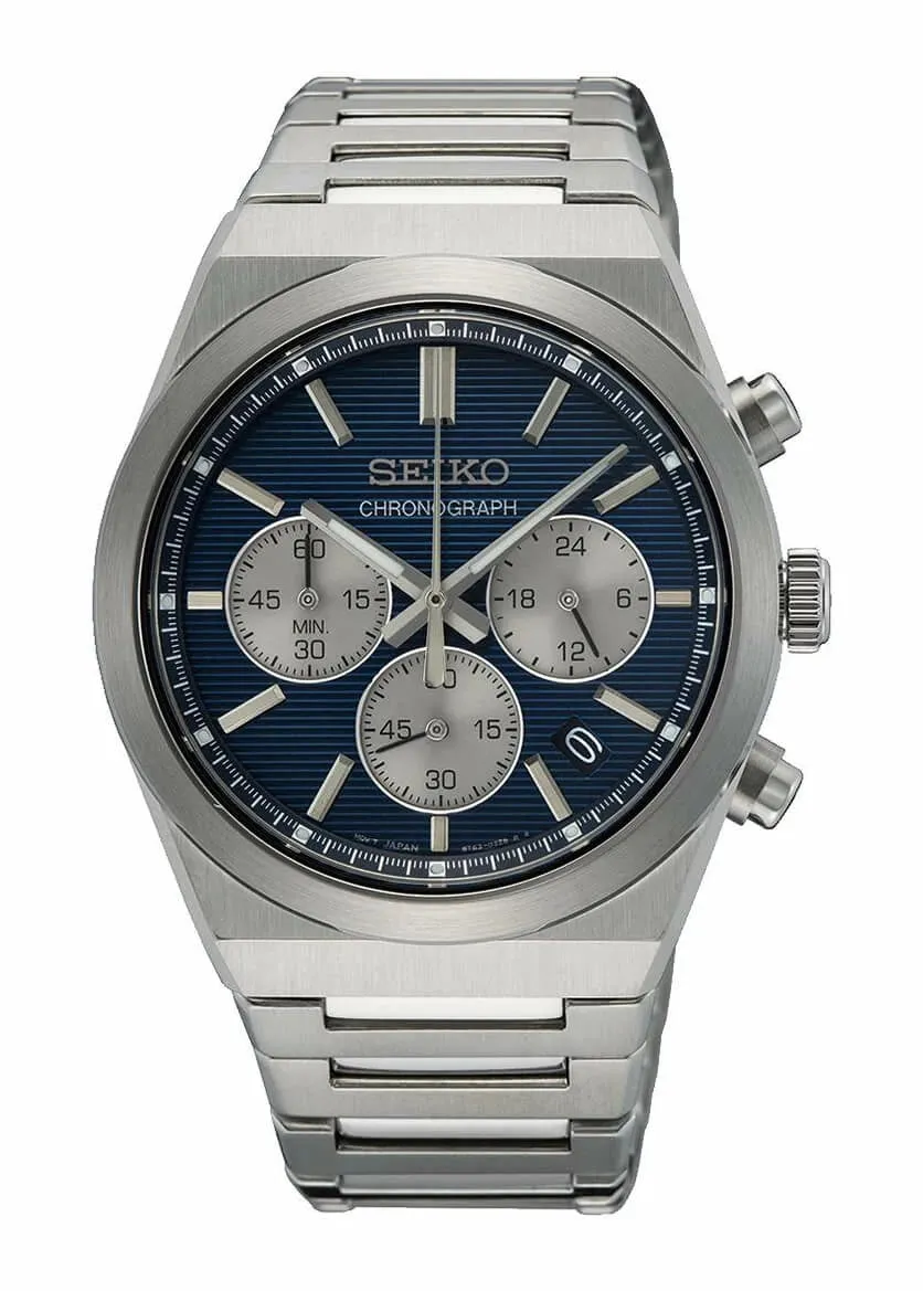 SEIKO CONCEPTUAL CHRONOGRAPH BLUE DIAL STAINLESS STEEL SSB453P