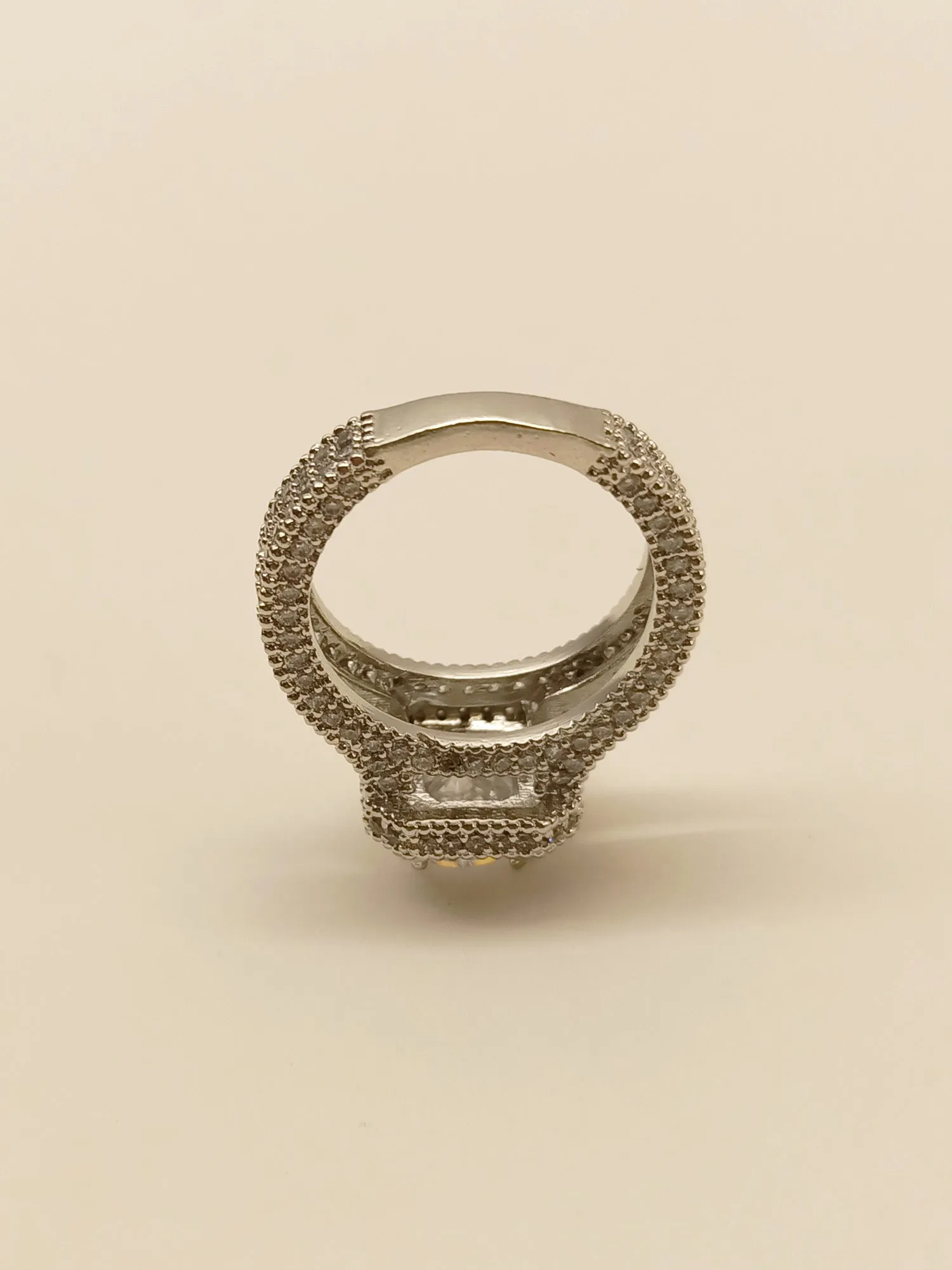 Shabnam American Diamond Finger Ring