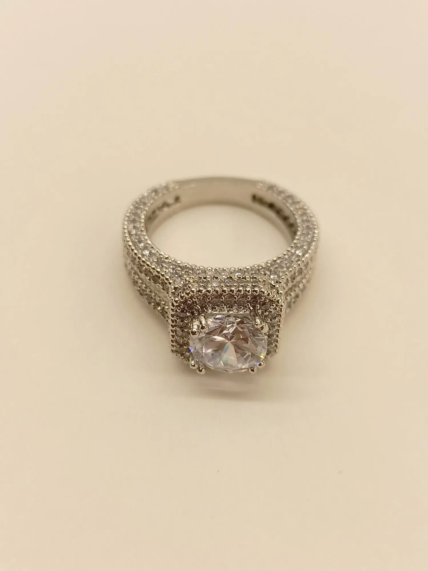 Shabnam American Diamond Finger Ring