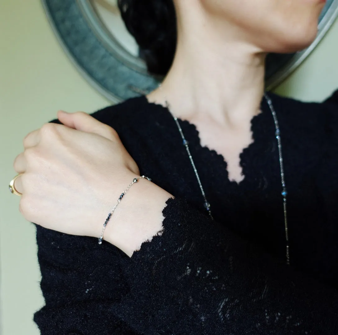 Silver Terahertz Chain Bracelet