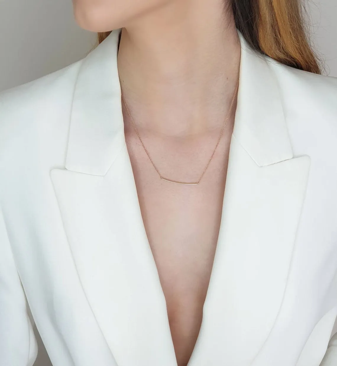 Smile Gold Necklace