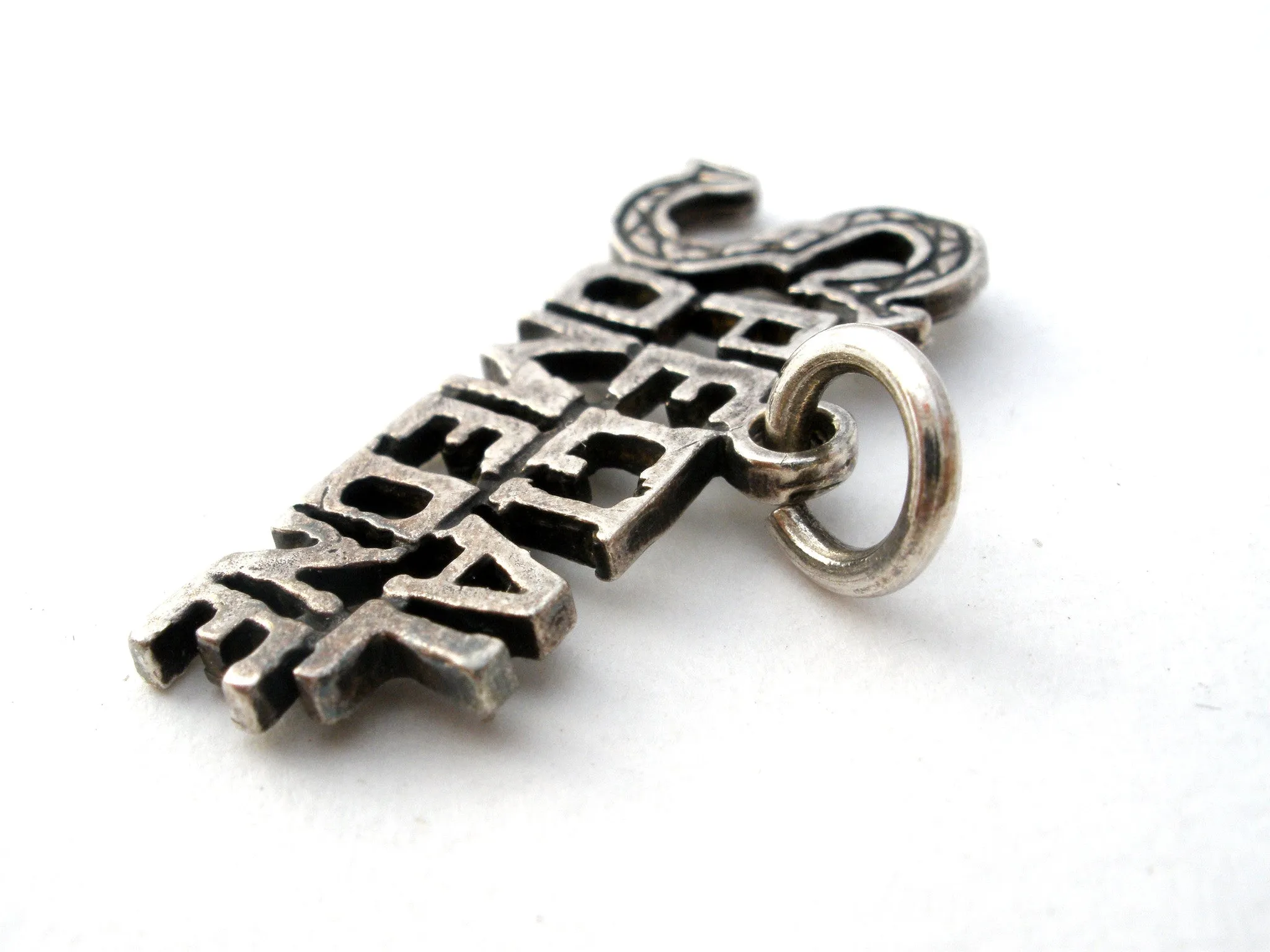Special Someone Sterling Silver Charm Pendant Vintage